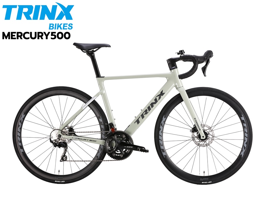 จักรยานเสือหมอบ TRINX MERCURY500 Road bike ชุดเกียร์ SHIMANO 105 ST-R7000 2*11 Speed เฟรมอลูมิเนียม NEW2024