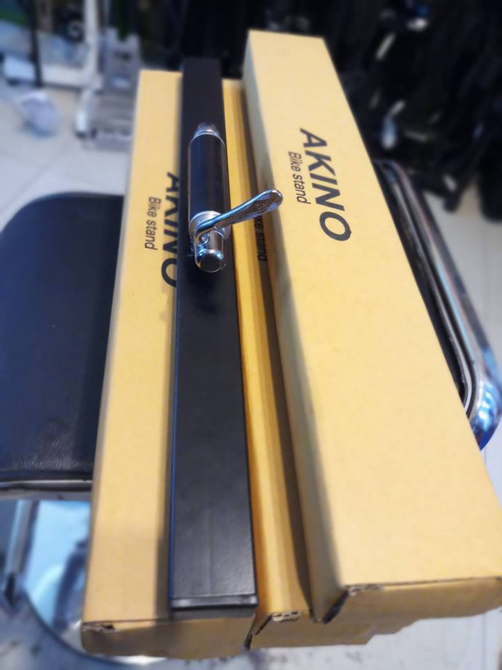 ขาตั้งจักรยาน Akino Stand by me Fork stand-แบบ 1 คัน มีเฉพาะสีดำ