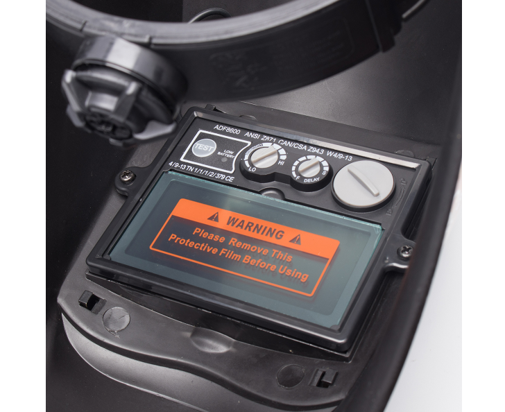 หน้ากากปรับแสงอัตโนมัติ ลายไฟ POLO โปโล รุ่น SF-860X Pn.ADG8600 ##