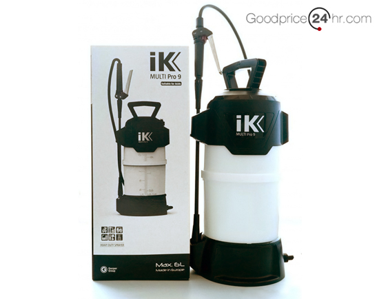 c-182. IK MULTI Pro 9 ถังพ่นทนเคมีคุณภาพสูง แบบปั้ม 6 ลิตร