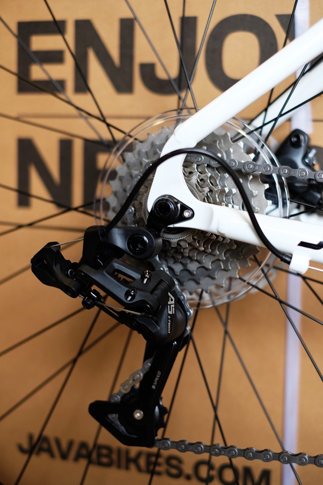 จักรยานไฮบริด JAVA WAHOO Hybrid 9 Speed ดิสเบรคน้ำมัน อลูมิเนียม เกียร์ L-TWOO ปี 2025