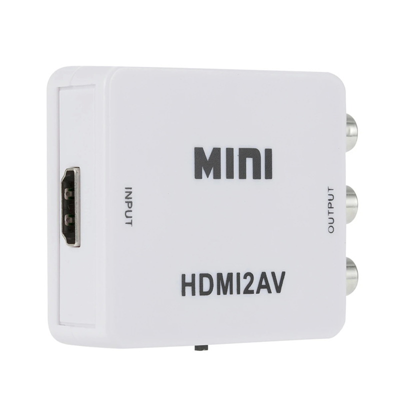 X-Tips HDMI to AV อะแดปเตอร์แปลง HDMI ออก AV รองรับ PAL, NTSC