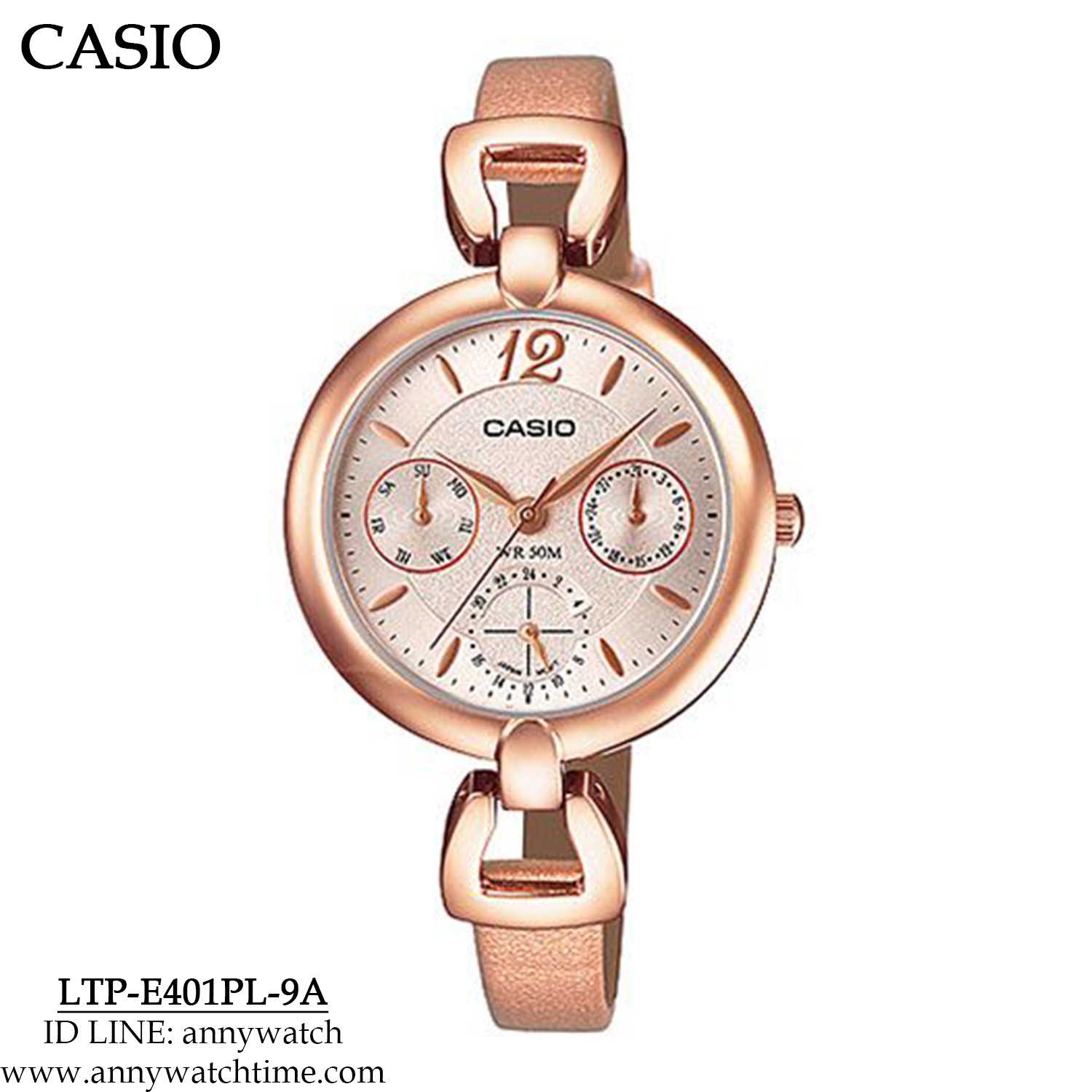 CASIO LTP-E401PL-9A