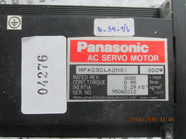 MFA030LA2NSJ SERVO MOTOR “ PANASONIC ”