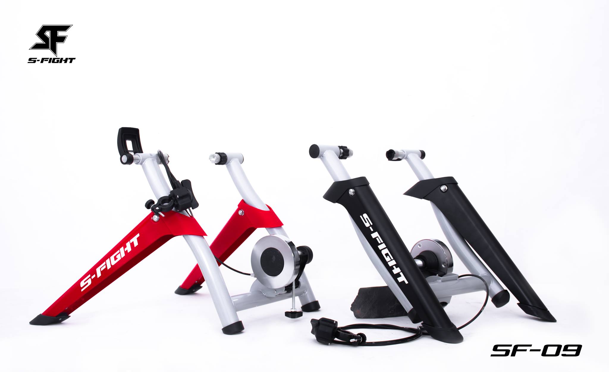 เทรนเนอร์ S-FIGHT INDOOR Cycling Magnetic Trainer, SF-09 รองรับจักรยานล้อ 24,26,27.5,29,700c