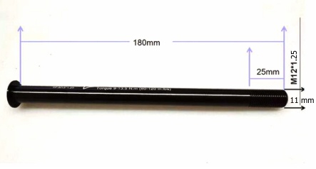 แกนใหญ่ แกนล้อหลัง Silverock Bike Rear Frame Thru Axle Boost 12mm M12 x 142mm 148mm 142 -148 Hub Shaft Adapter Convertion MTB Tools