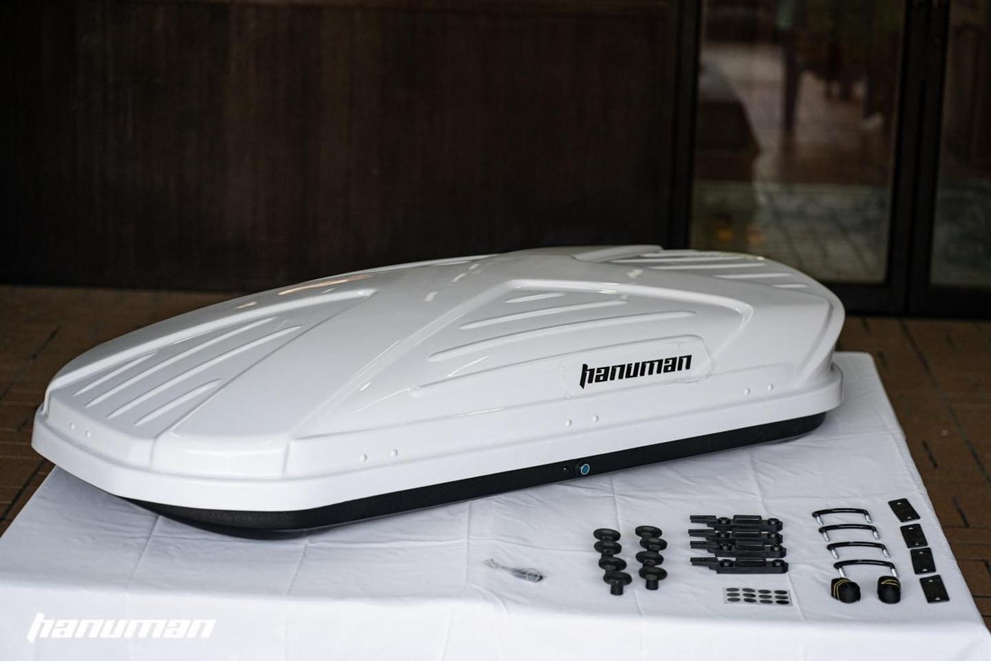 Hanuman Roof Box กล่องอเนกประสงค์วางบนหลังคา (ไม่รวมคานคู่พร้อมขาจับยึด)