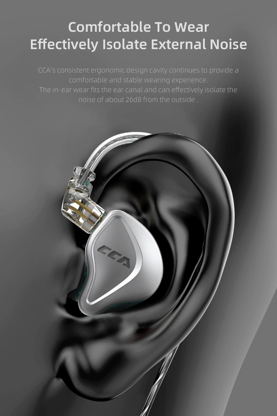 ขาย CCA NRA หูฟัง 2 ไดร์เวอร์ Electrostatic + Dynamic ประกันศูนย์ไทย