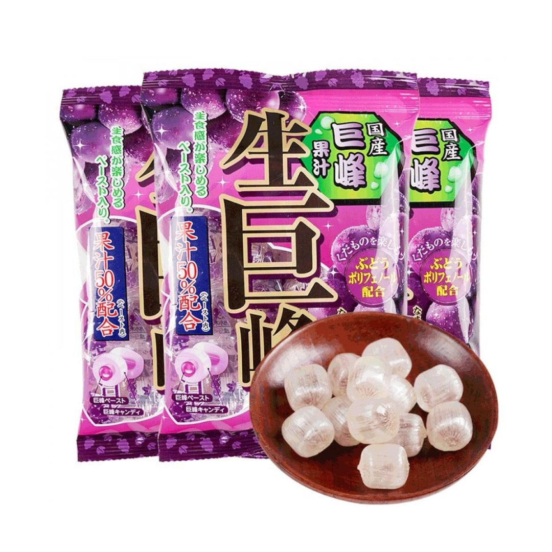 Ribon Fresh Kyoho Grape Candy ลูกอมรสองุ่นเคียวโฮแท้ ๆ นำเข้าจากญี่ปุ่น