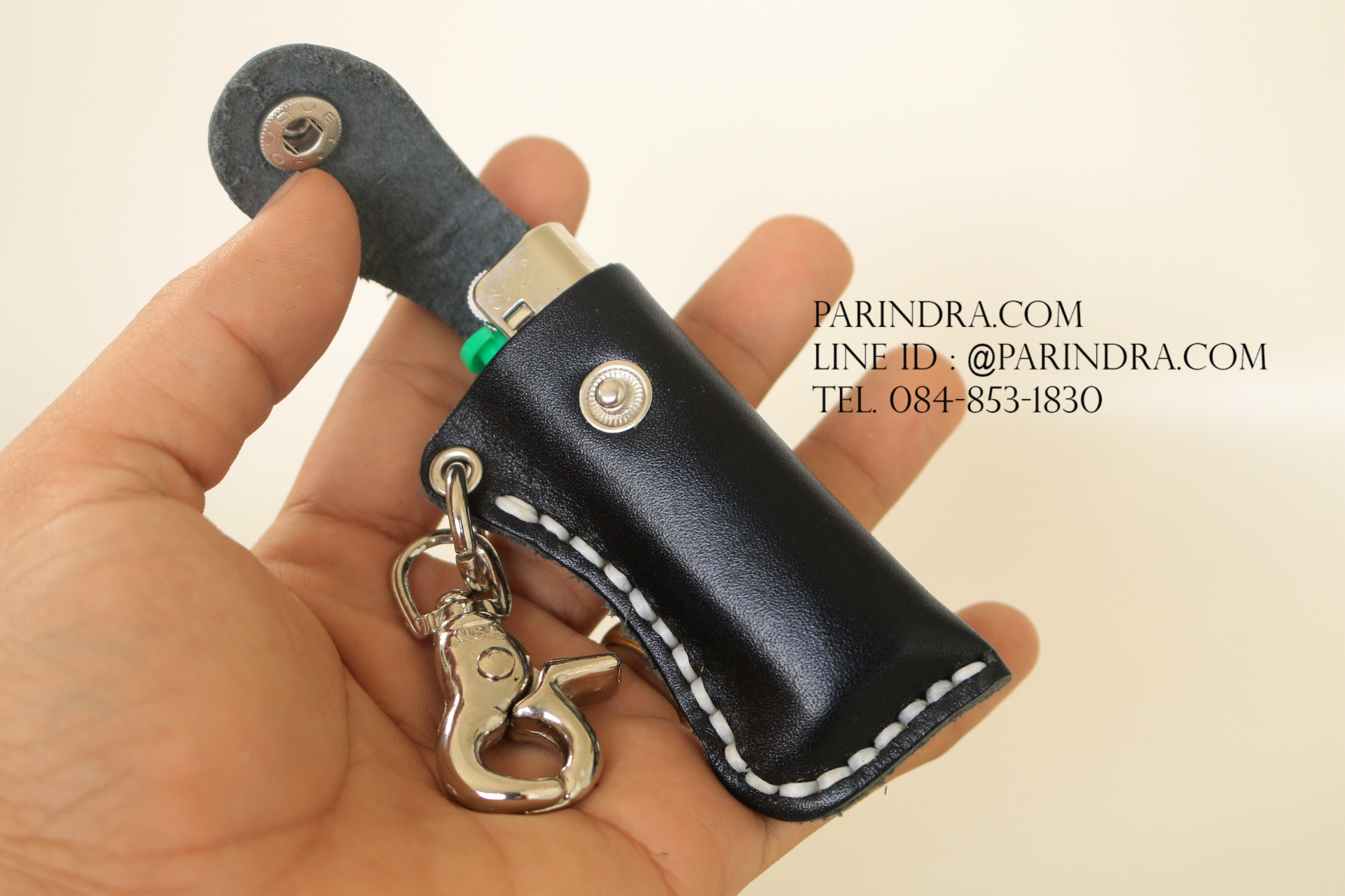 กระเป๋าหนังแท้ สำหรับใส่ไฟแช็ค 1