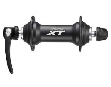 ดุมวีเบรค ดุมหน้า V-Brake SHIMANO XT, HB-T780, 36H, สีดำ, สีเงิน, มีกล่อง (Malay)