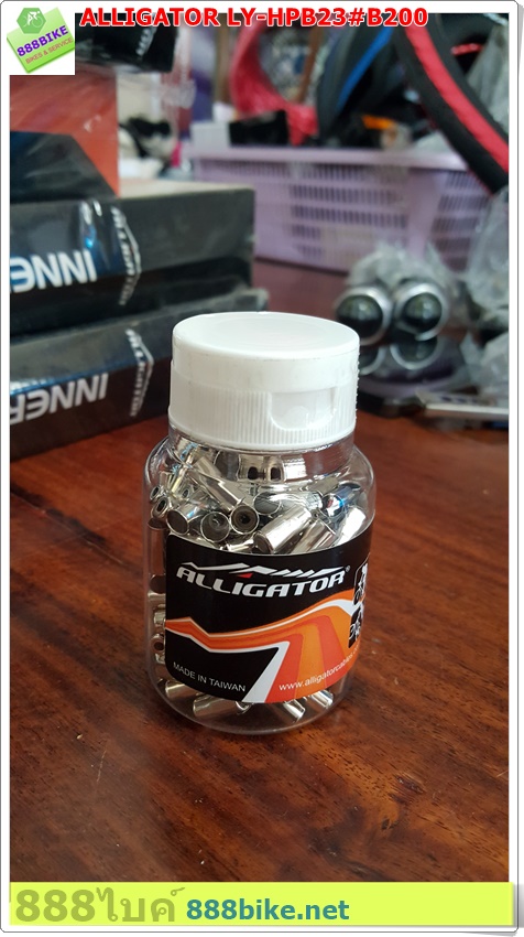 ALLIGATOR Brake Cable Housing End Caps Ferrules หัวปิดปลอกเบรคชุบ 1 อัน