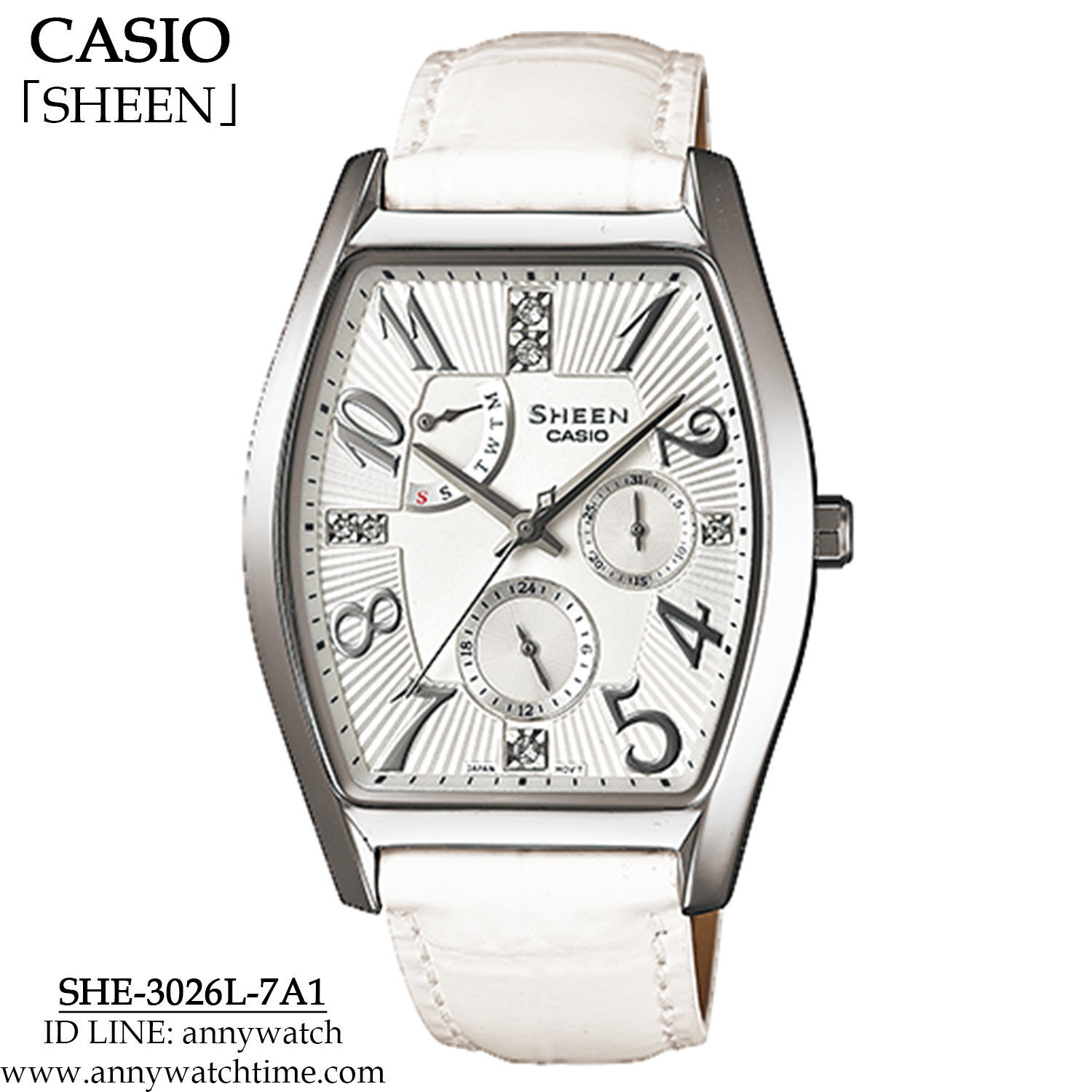 CASIO SHE-3026L-7A1