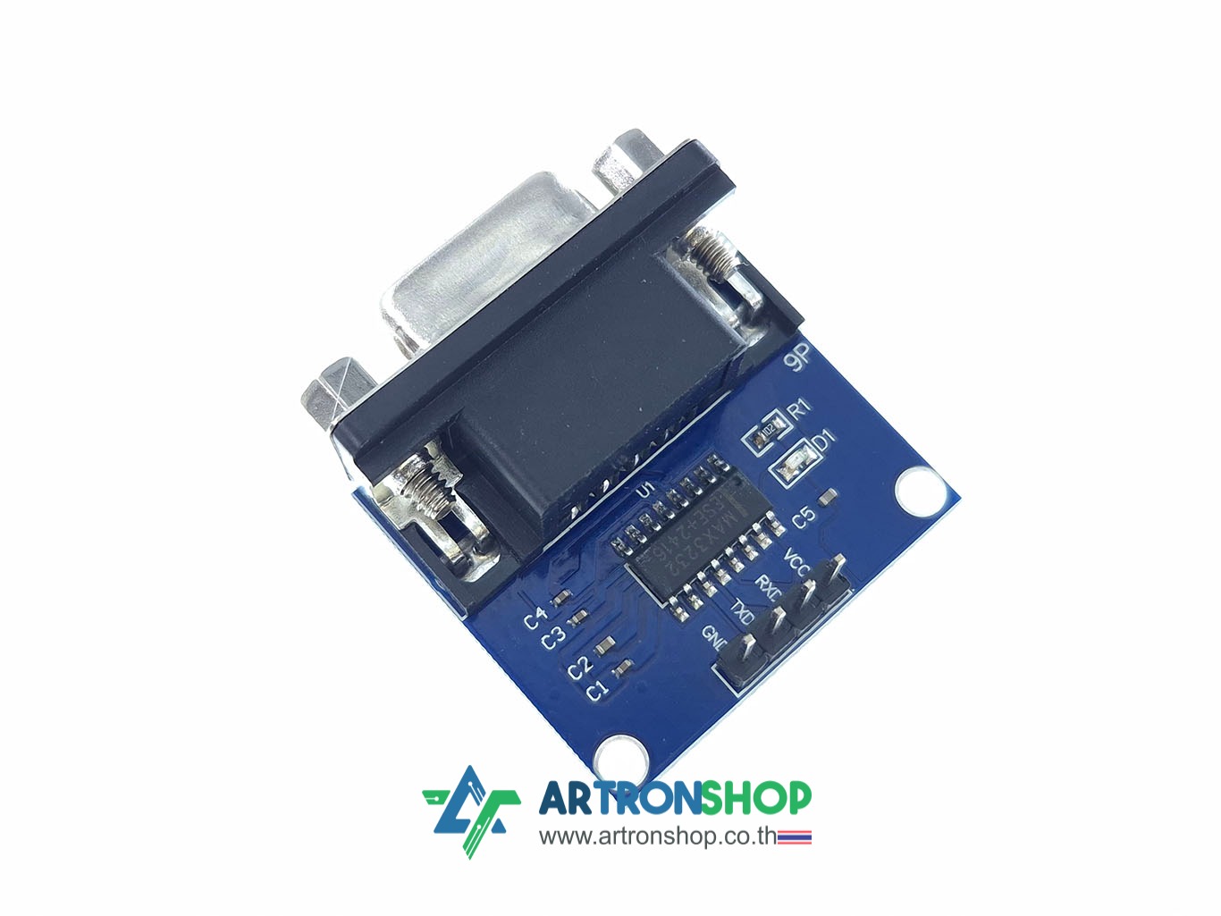 DB9 UART TTL to RS232 โมดูลแปลง UART เป็น RS232 หัว DB9