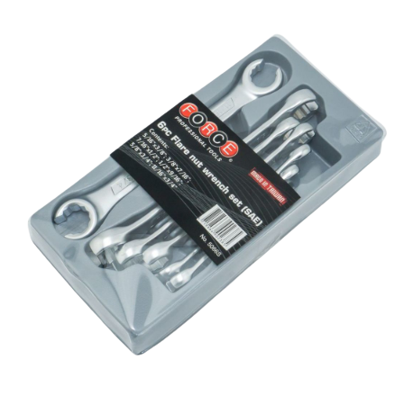 ชุดประแจ แหวนผ่า (6ชิ้น) ฟอร์ซ (FORCE) [หน่วย นิ้ว ] Pn.5066S