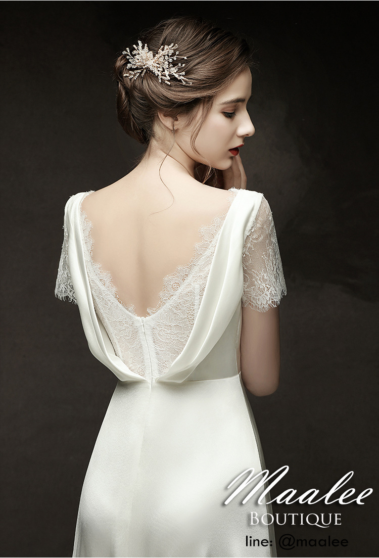 Pro-order ชุดเช่า ชุดแต่งงาน มินิมอล ชุดหมั้น