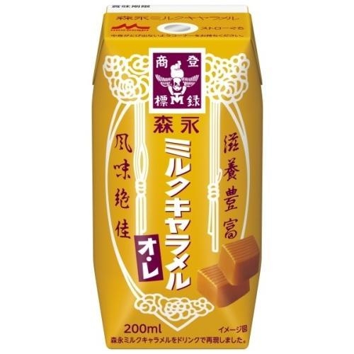 Morinaga Milk Caramel เครื่องดื่มรสขนมคาราเมลสุดฮิตจากญี่ปุ่น 200 ml.