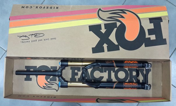 Fox 32 FLOAT 100 3Pos-Adj FIT4 29" 9mm 1.5 Tapered Black 44mm Kashima Factory Fork, 910-01-840