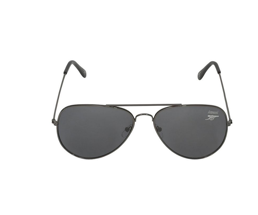 แว่นกันแดดอาร์เซนอล Arsenal Gunmetal Aviator Style Sunglasses ของแท้