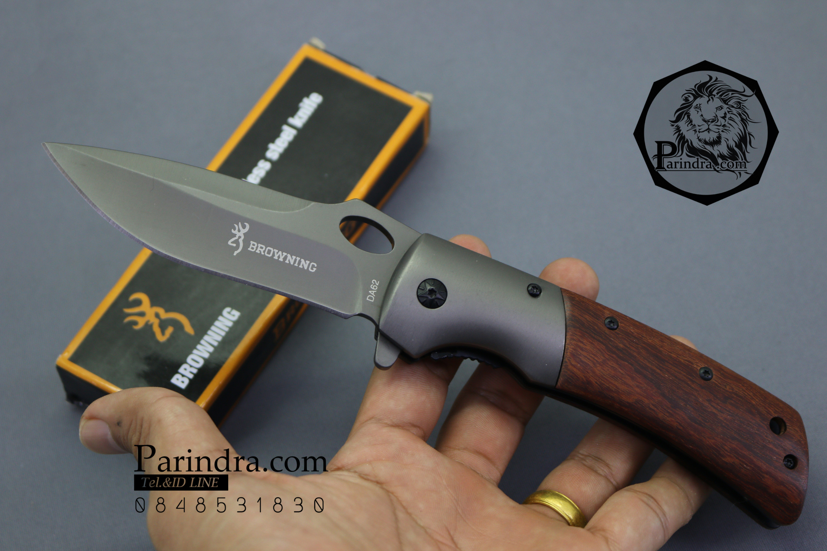 มีดพับ Browning รุ่น DA62 ขนาด 9 นิ้ว แข็งแรง หนักตัน ทนทานมาก (OEM)
