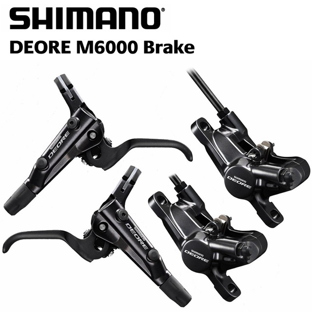 ชุดดิส DEORE หน้า/หลัง (มือ BLM6000/ก้าม BRM6000/สาย BH90SS), รุ่น J-KIT, 1000/1700MM(ก้ามเบลคมีปีกระบายความร้อน)