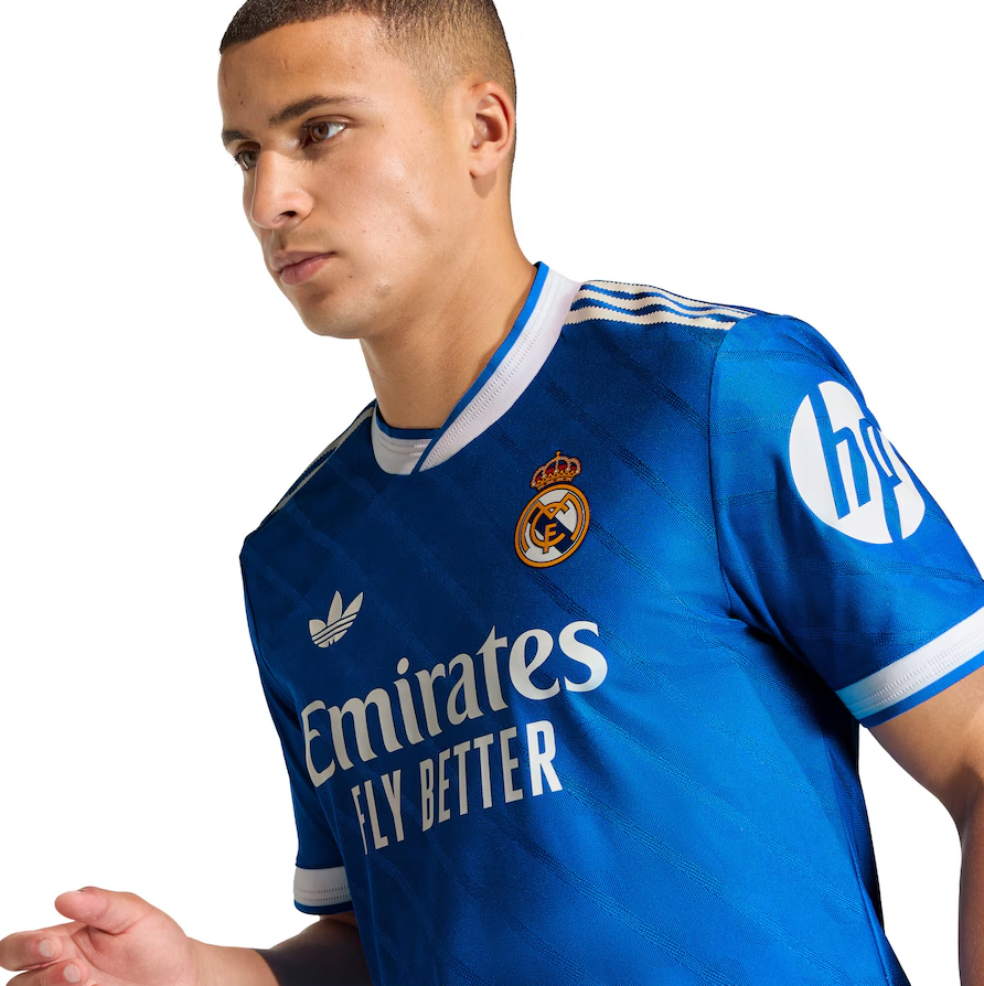 เสื้อรีลมาดริด 2025 2026 ชุดที่3 Mbappé 10 รุ่นนักเตะ adidas Third Authentic ของแท้