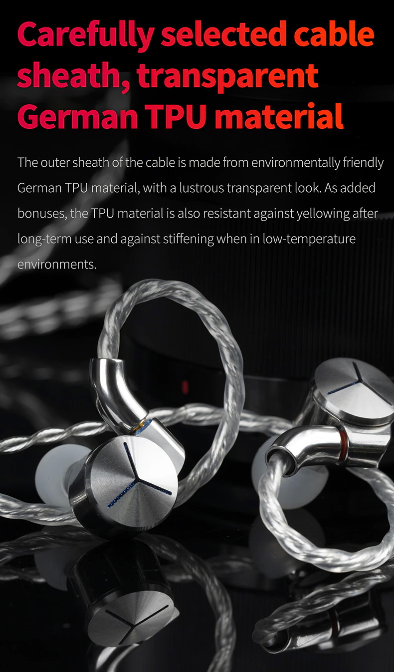 ขาย FiiO LC-RD สายอัพเกรดหูฟังทำจากเงินล้วน Pure Silver ถักแบบ Litz