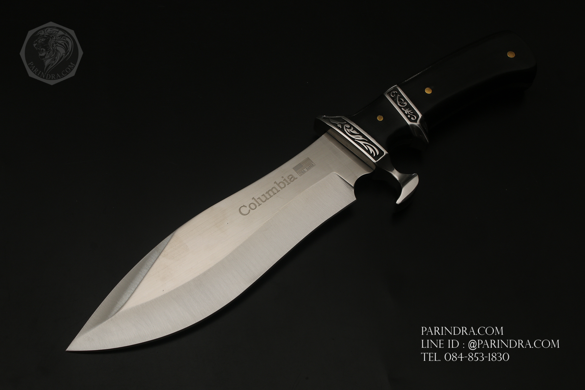 มีดใบตาย Columbia รุ่น A95 ทรงใบมีดสวย หนาใหญ่สะใจ คมกริบ พร้อมปลอกมีด พร้อมใช้