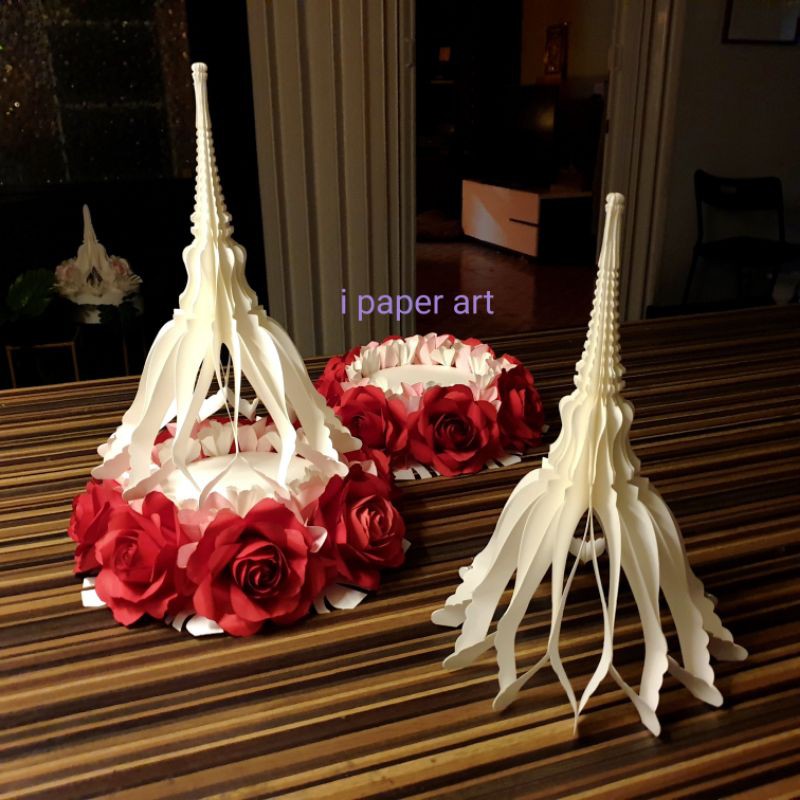 พานดอกไม้-กรวยครอบ สินค้าไทย งานปราณีต | กรวยอุปัชฌาย์-กรวยบวช | พานสักการะ บวงสรวงบูชา