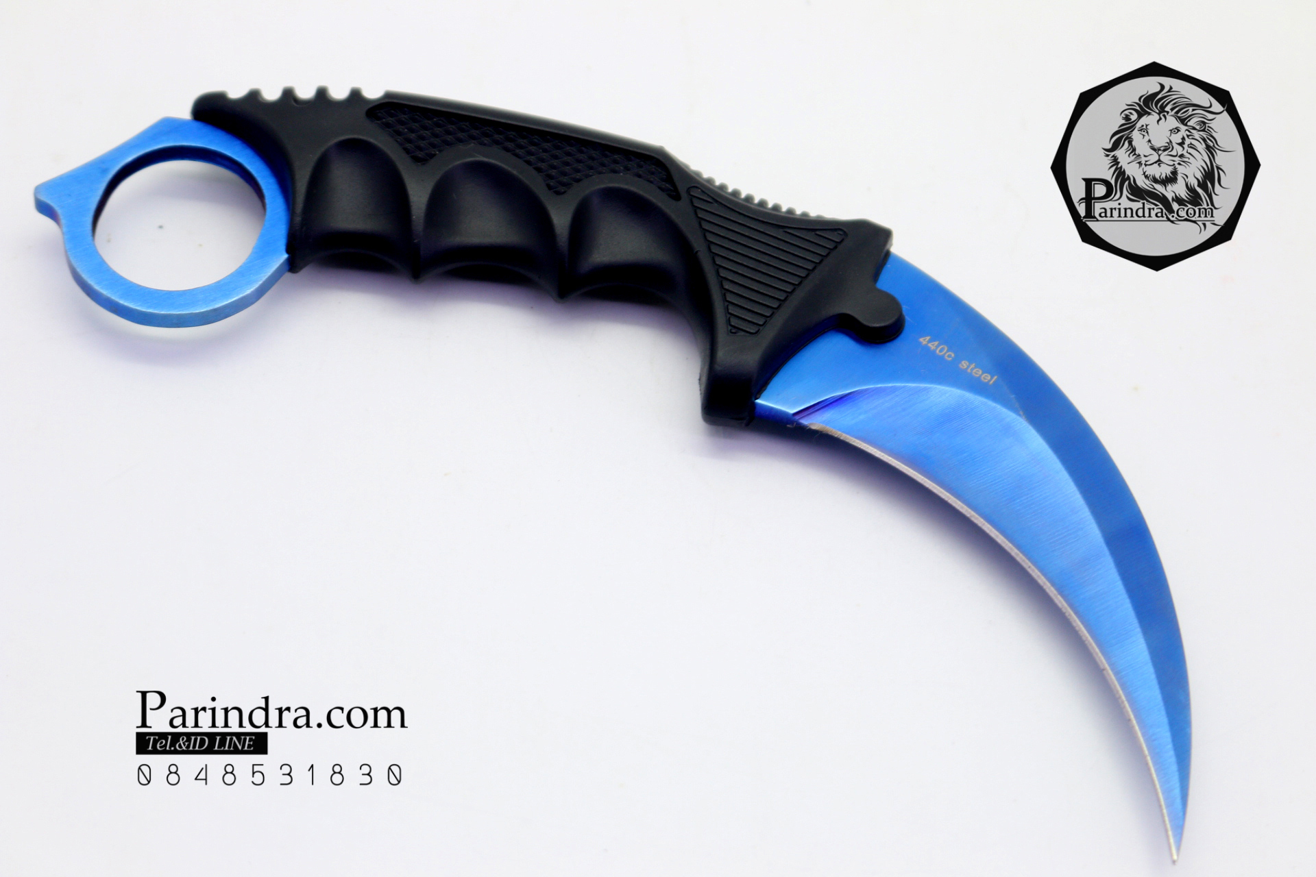 มีดคารัมบิต (Karambit) Honshu (OEM) ใบสีน้ำเงิน คมกริบ