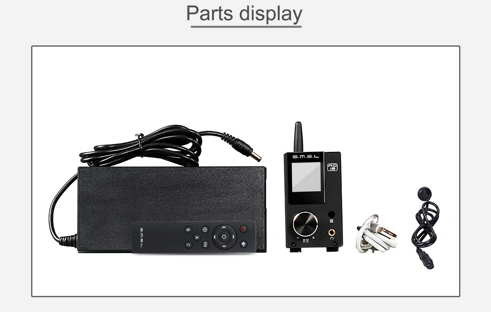 ขาย SMSL AD18 DAC& ตั้งโต๊ะ รองรับ Bluetooth4.2 ประกันศูนย์ไทย