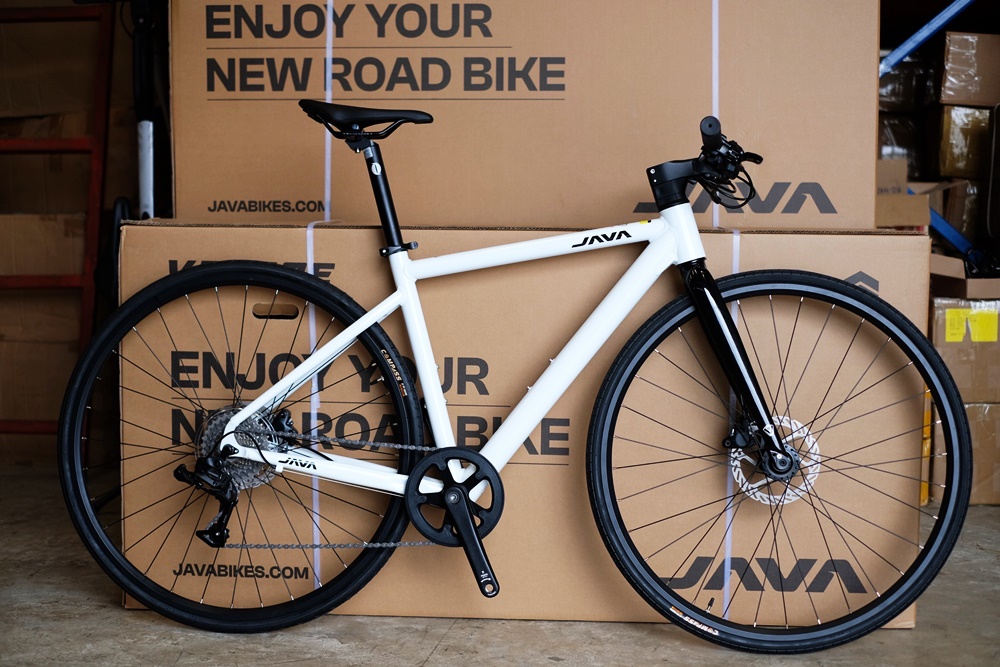 จักรยานไฮบริด JAVA WAHOO Hybrid 9 Speed ดิสเบรคน้ำมัน อลูมิเนียม เกียร์ L-TWOO ปี 2025
