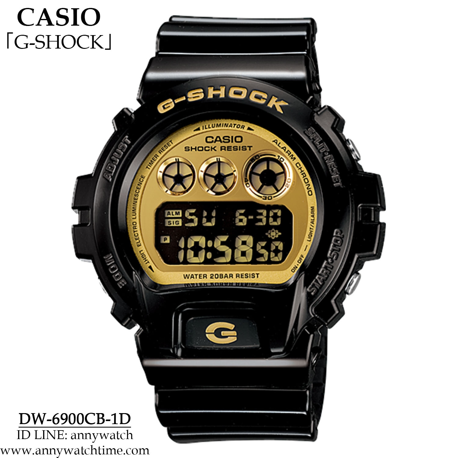 G-SHOCK DW-6900CB-1D