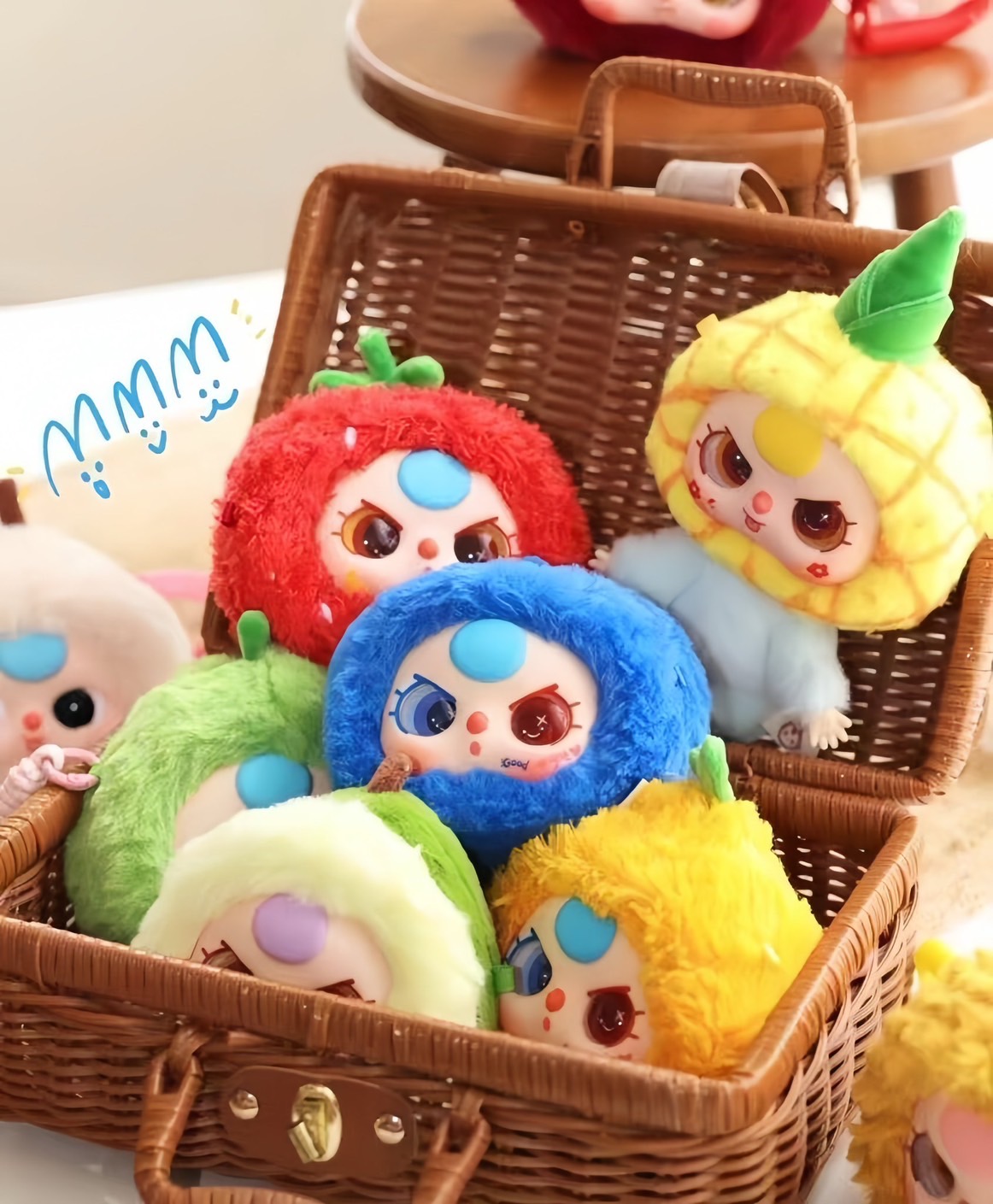 PRE. ตุ๊กตา Baby Three Fruity Garden เด็กสามขวบ 3 ของแท้ 100% (รอ 9 - 14 วัน ) มีกลิ่นหอม แบบสุ่ม