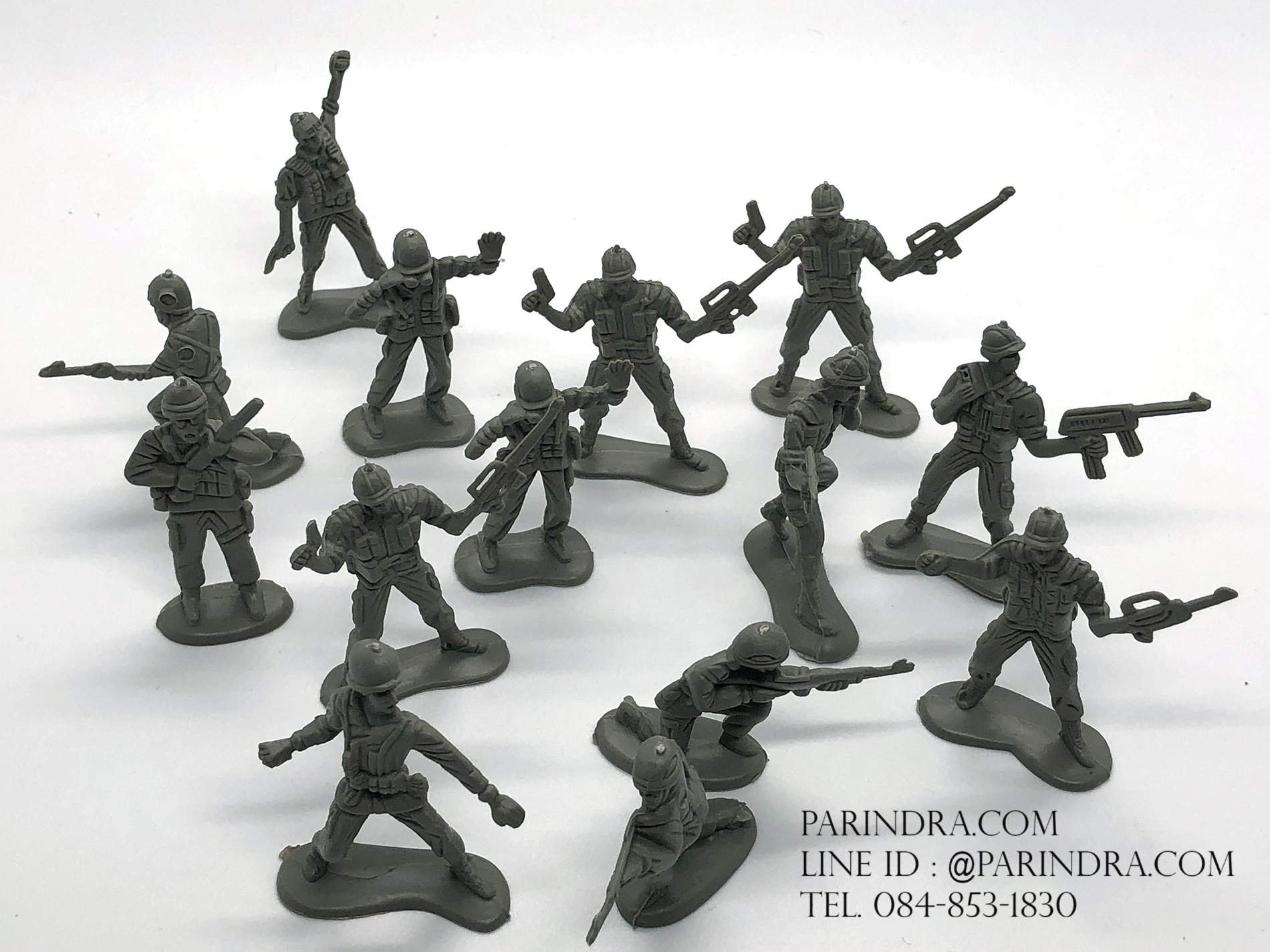 โมเดลทหารจิ๋ว สีเทา