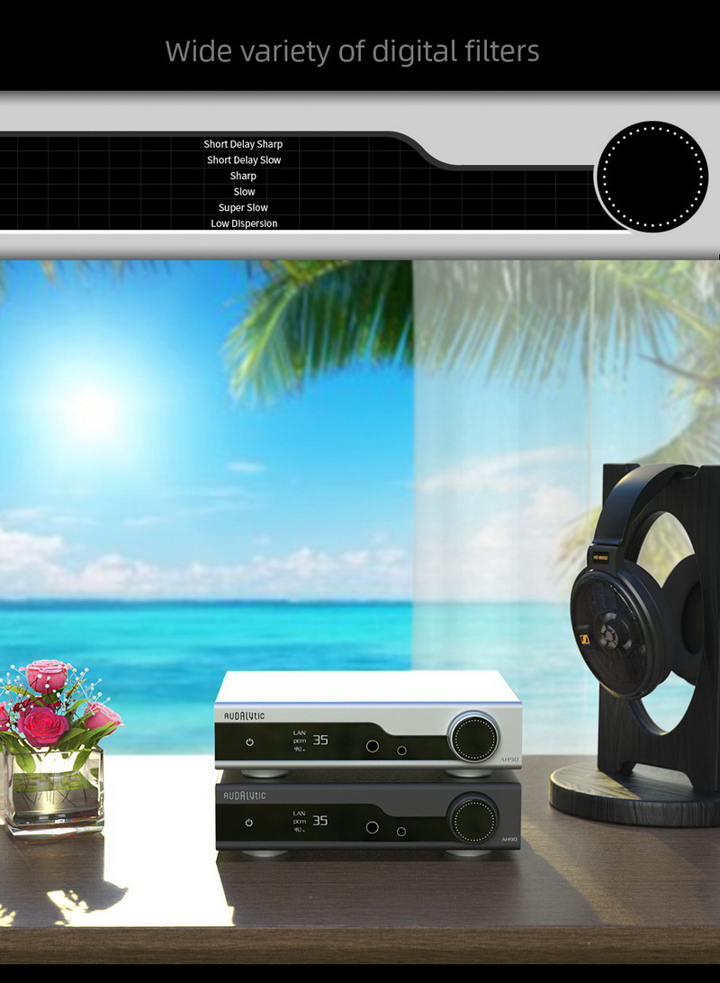 Gustard AH90 Streamer DAC/AMP ชิป AK4191+AK4499 รองรับ MQA, Roon Bridge ประกันศูนย์ไทย