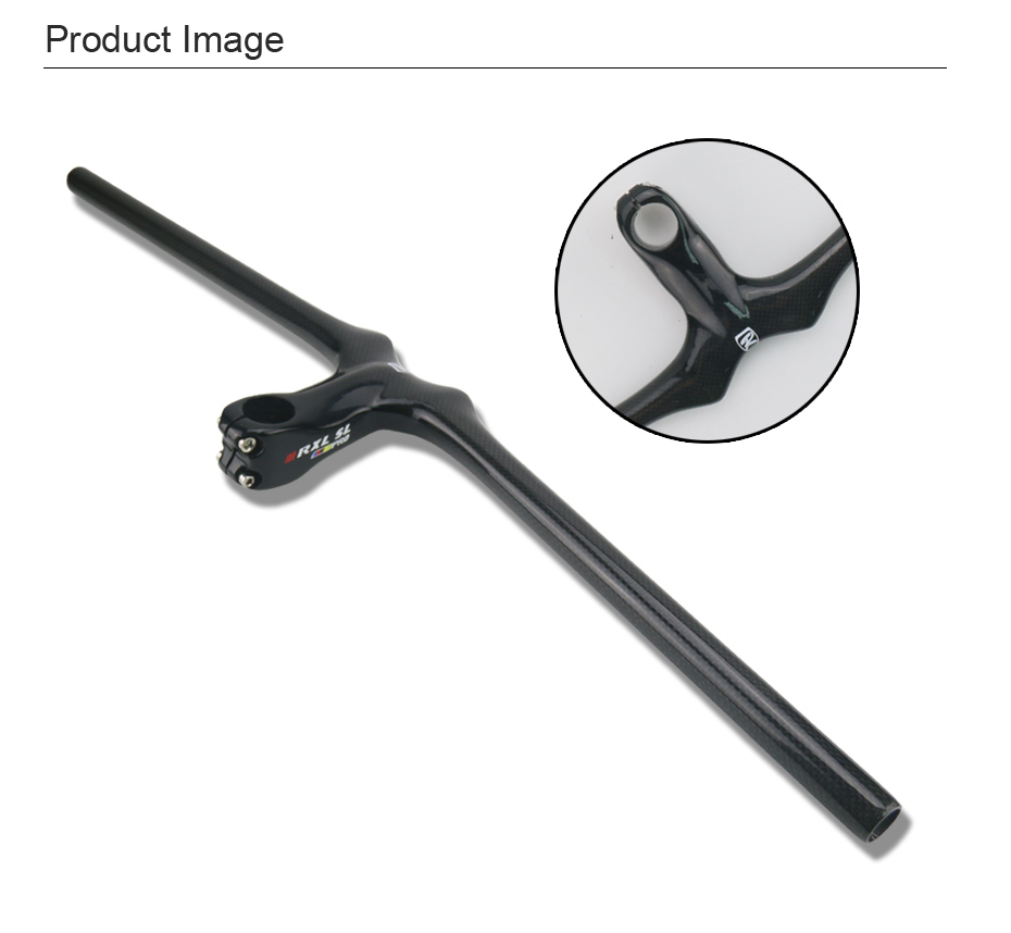 แฮนด์ตรงคาร์บอน RXL SL ,28.6 Flat Integrated handlebar Mountain handle bar and Stem 2020,HBT02, Alloy handlebar แฮนด์ตรงอลูมิเนียม