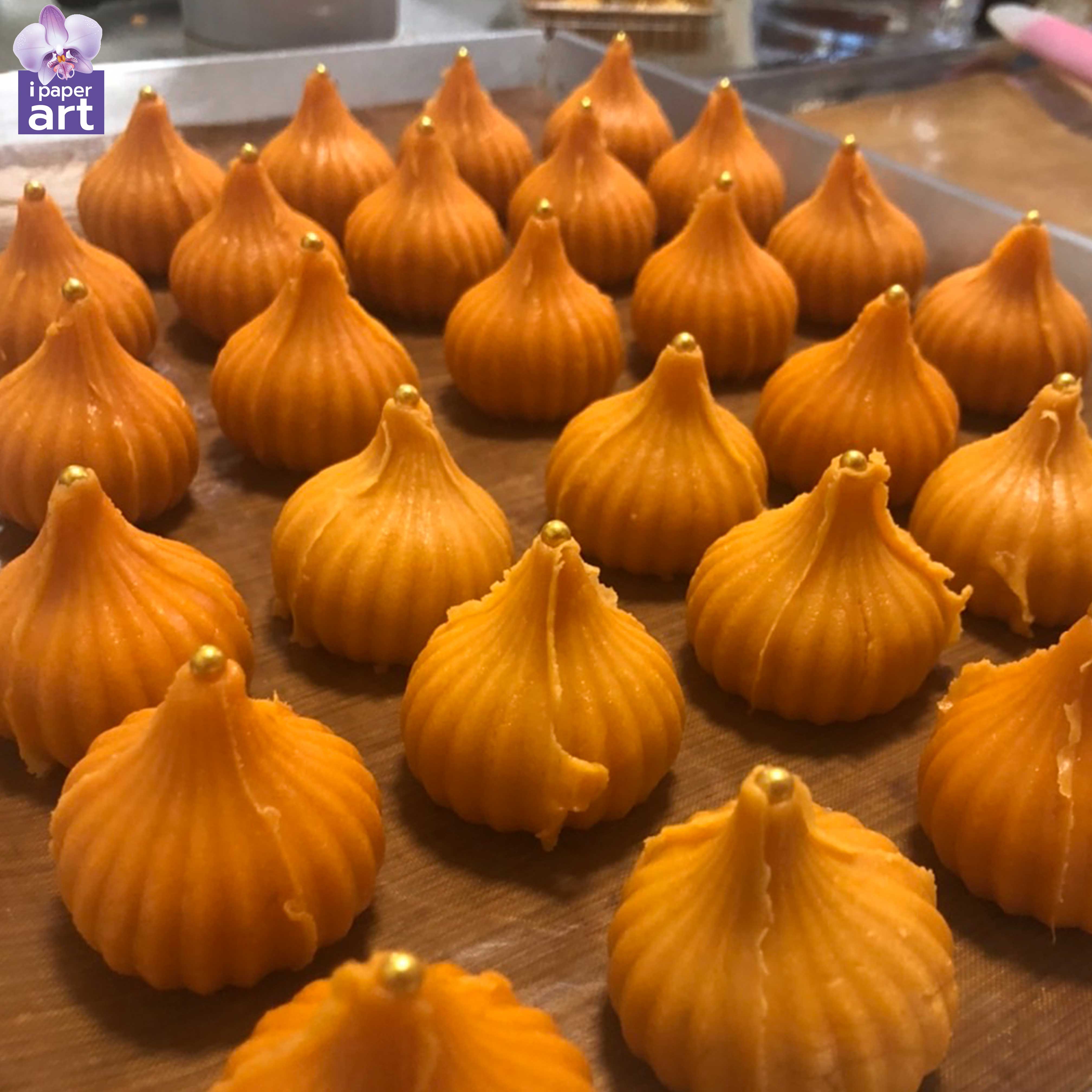 ขนมโมทกะ-ลาดู จิ๋วของจริง | งานไทยพรีเมียม ถวายบูชาเทพฮินดู พระพิฆเนศ พระแม่อุมา