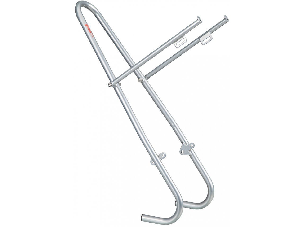 แร็คหน้า TUBUS Tara Lowrider Front Rack สีเงินและสีดำ