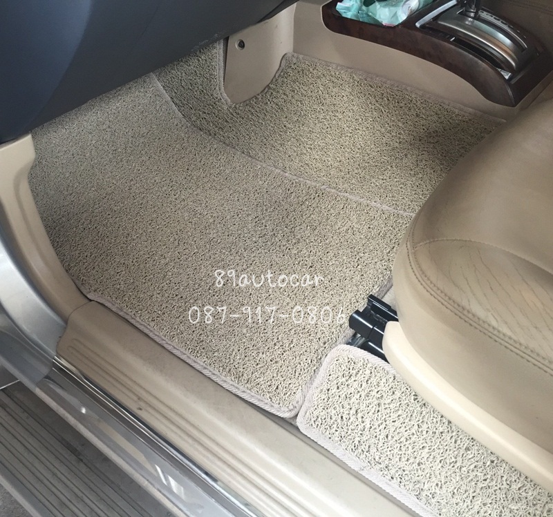 โรงงานพรมรถยนต์ Isuzu Mu-7 ไวนิลสีครีม