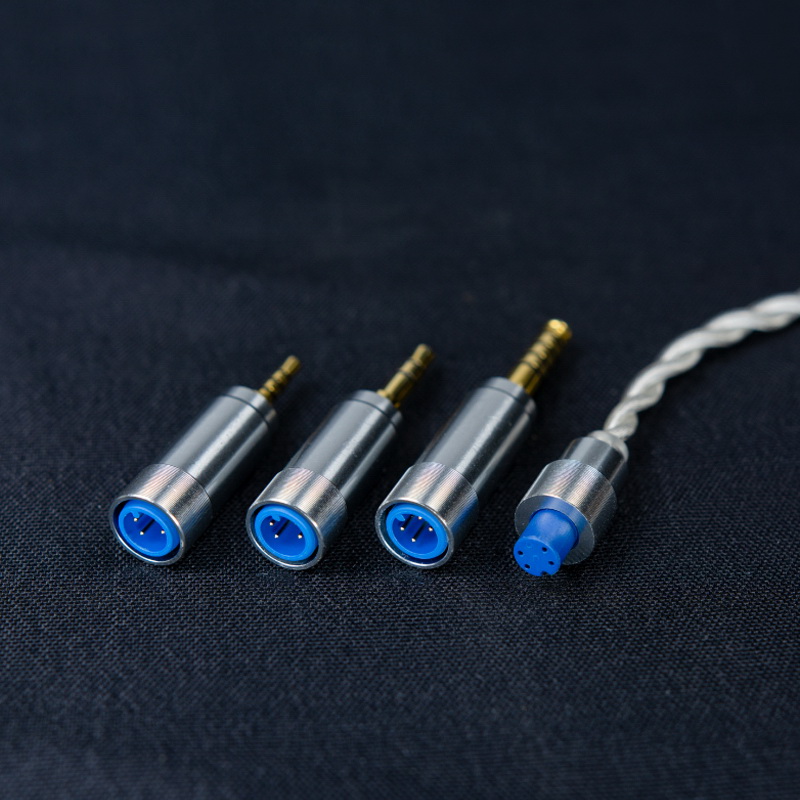 ขาย BGVP F3 สายหูฟัง 6N OCC ชุบเงินถัก ถอดเปลี่ยนหัวแจ๊คได้