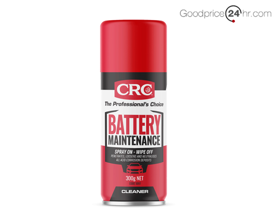 c-170. โฟมทำความสะอาดแบตเตอรี่ CRC BATTERY MAINTENANCE 300g.