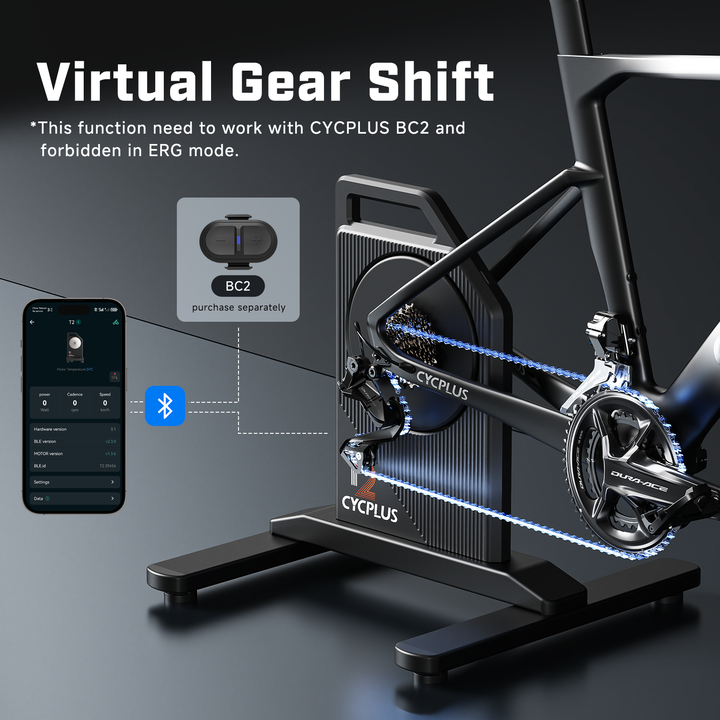🚴♂️ CYCPLUS T2H Smart Bike Trainer