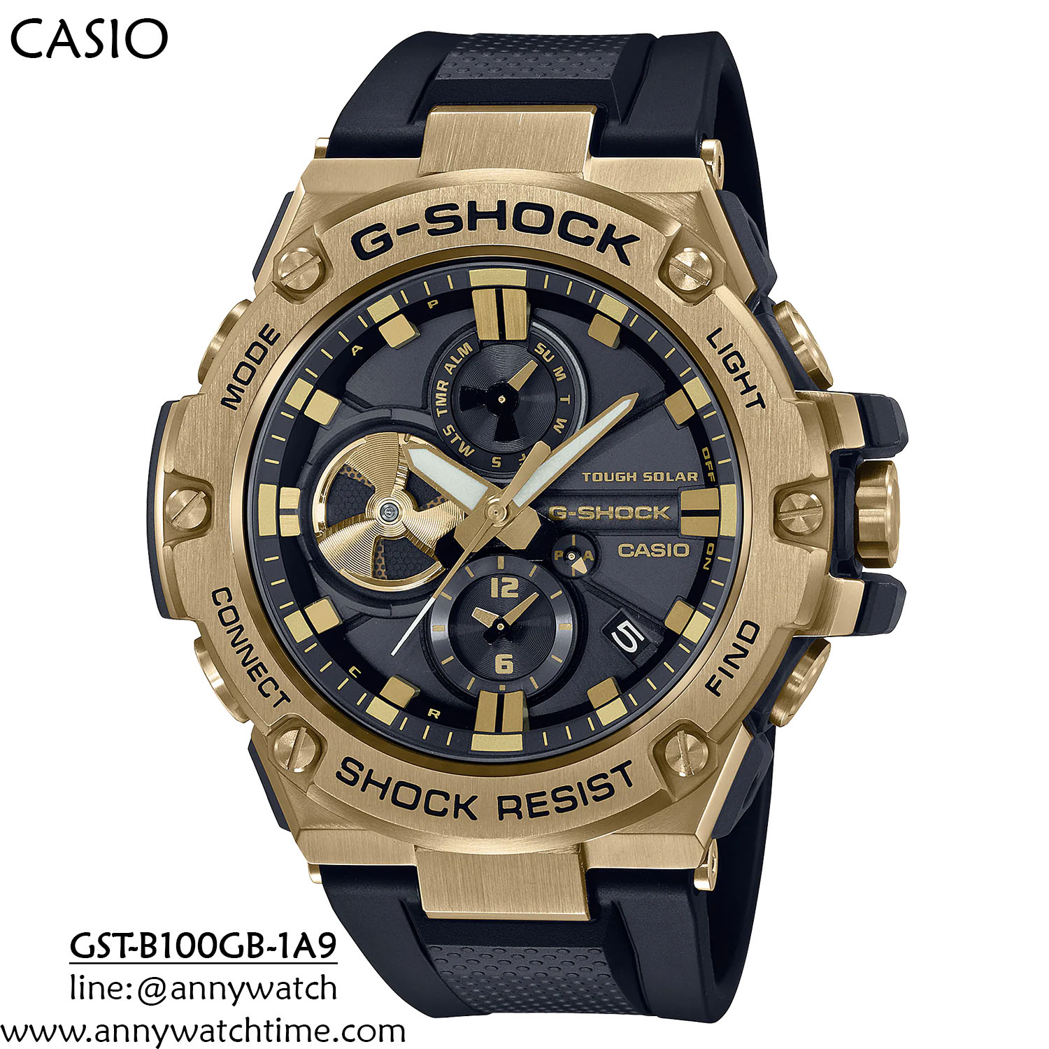 G-SHOCK GST-B100GB-1A9