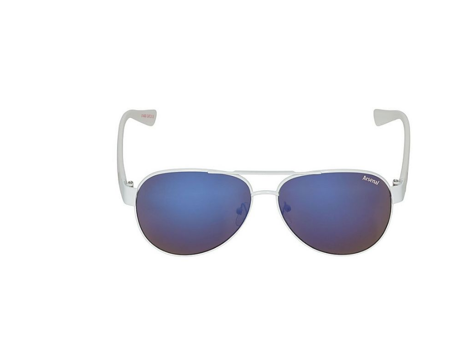 แว่นตากันแดดอาร์เซนอล Arsenal White Aviator Style Sunglasses ของแท้