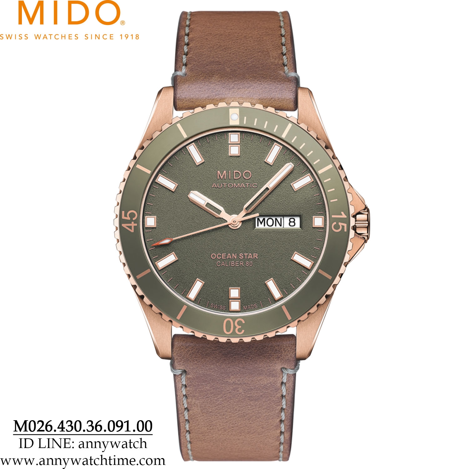 MIDO M026.430.36.091.00