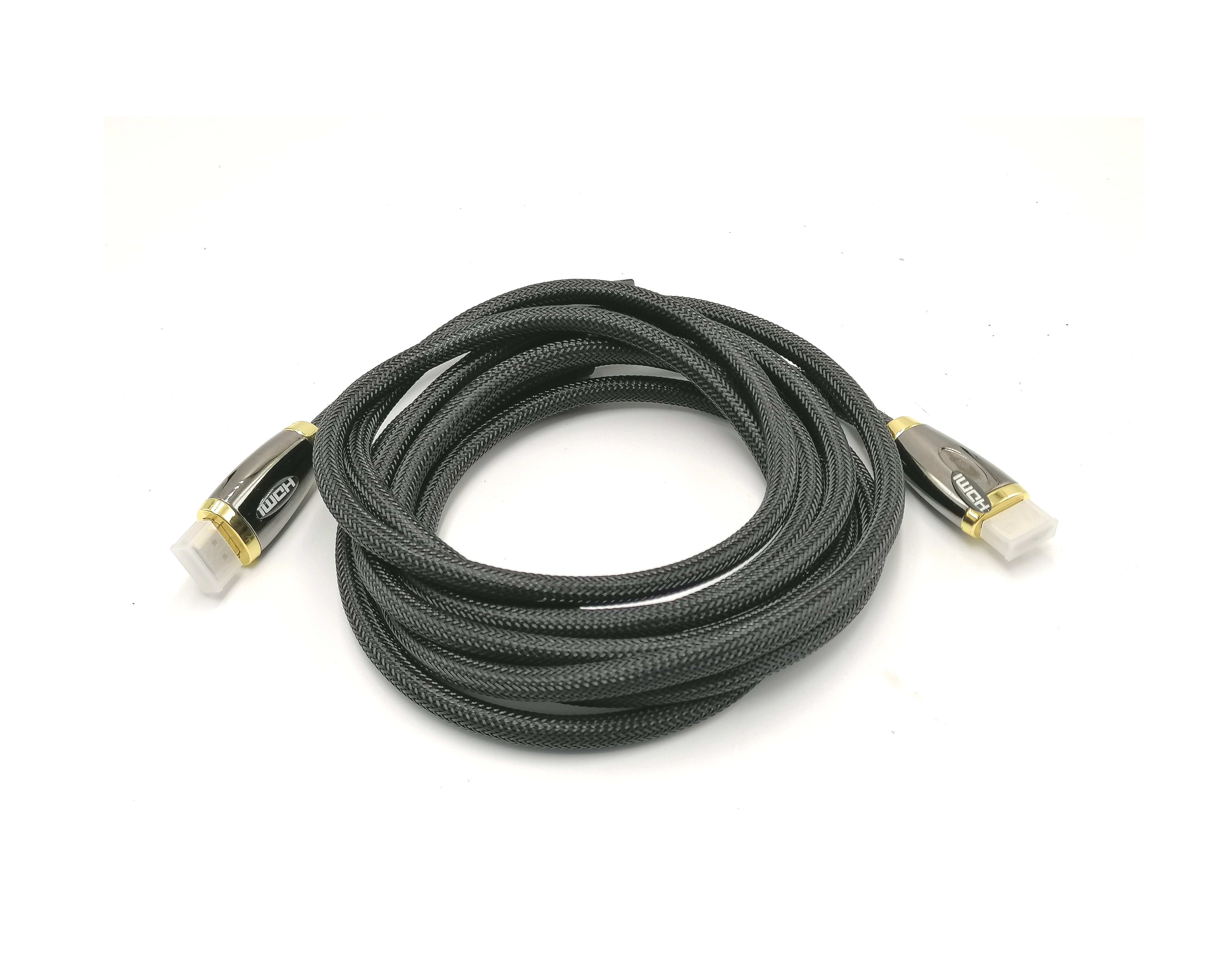 สาย HDMI V.2(FLASH) สายถักอย่างดี กันสัญญาณรบกวน