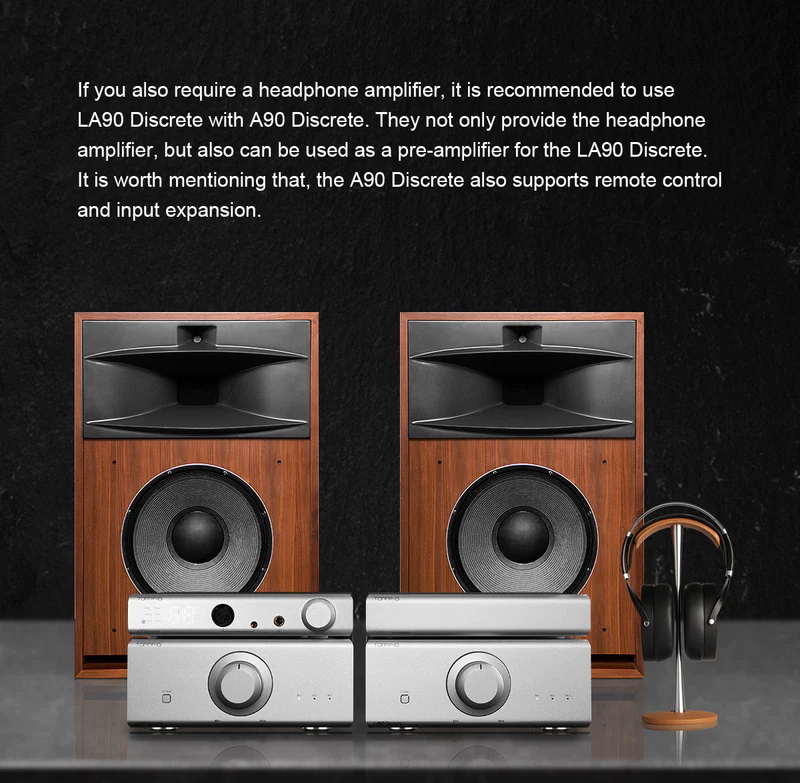 Topping LA90 Discrete NFCA Amplifier ตั้งโต๊ะ รองรับ Hi-Res ประกันศูนย์ไทย