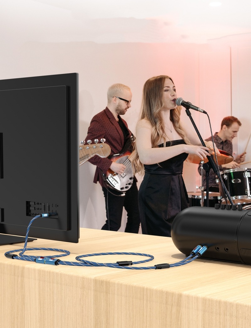 ERTK RCAExtension สายเพิ่มความยาวสำหรับสาย RCA ให้เสียงต้นฉบับที่ชัดเจน ประกันศูนย์ไทย