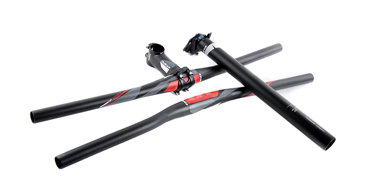 ชุดแฮนด์-เสตม-หลักอาน "LITEPRO" NEO SETSมีสีฟ้า